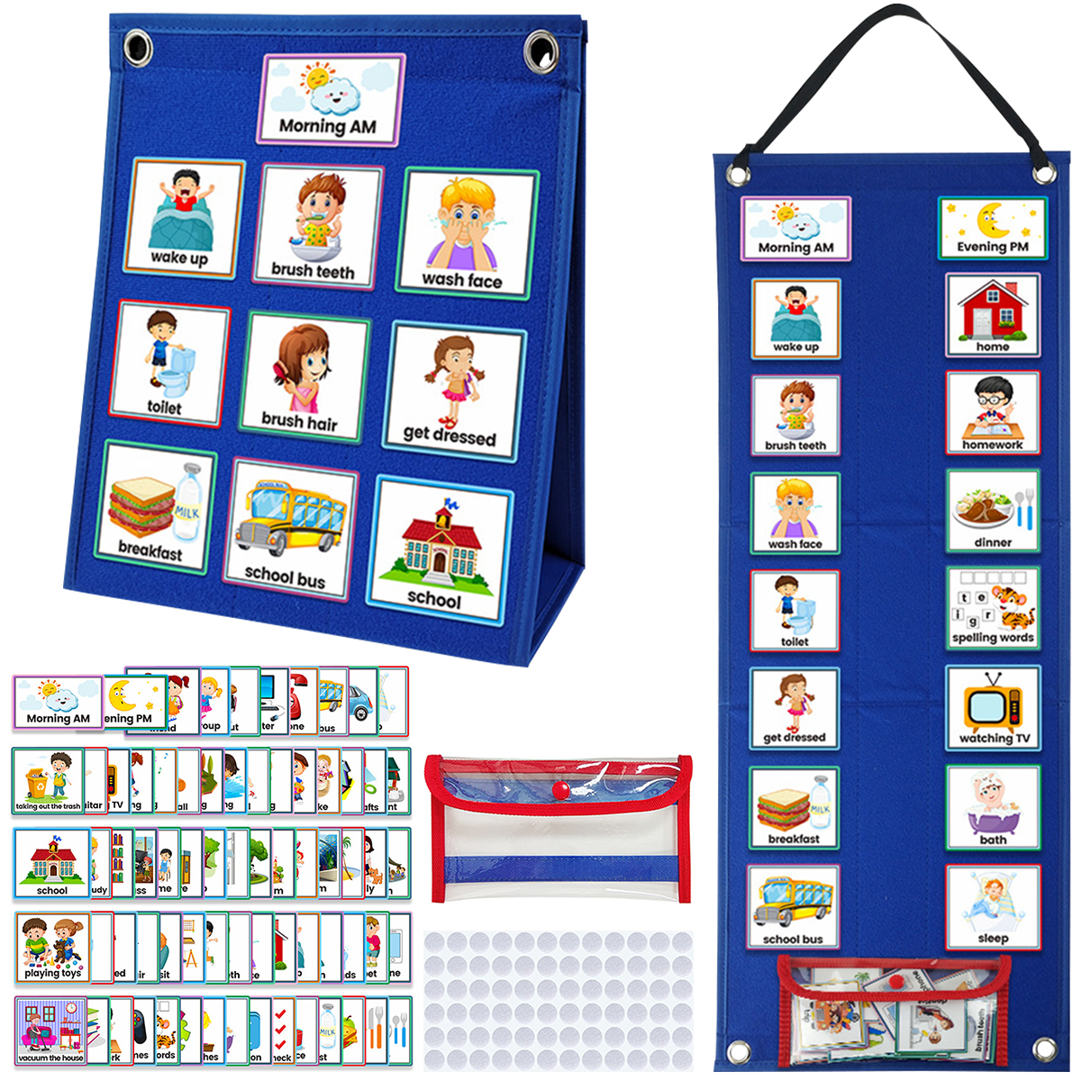 Kid Visual Schedule Hanging Vi - Kids Education Planner recensie en prijs