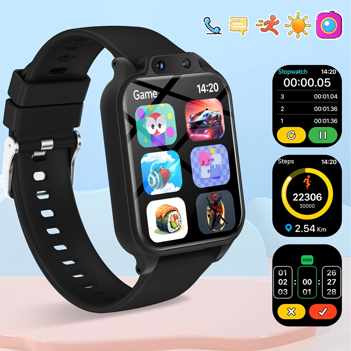 Youngsters's Smart Watch with  - Kids Education Steps recensie en prijs