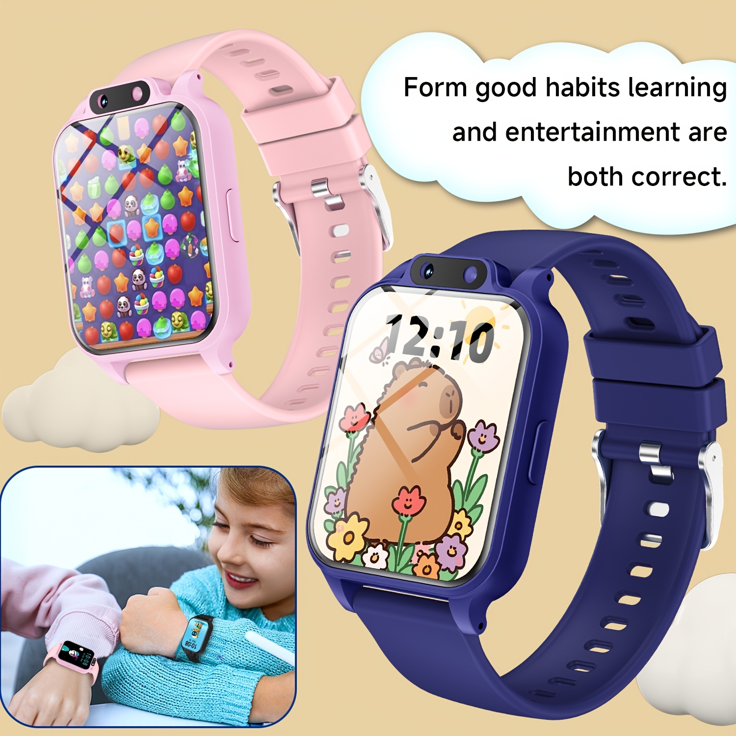 Youngsters's Smart Watch with  - Kids Education Steps recensie en prijs