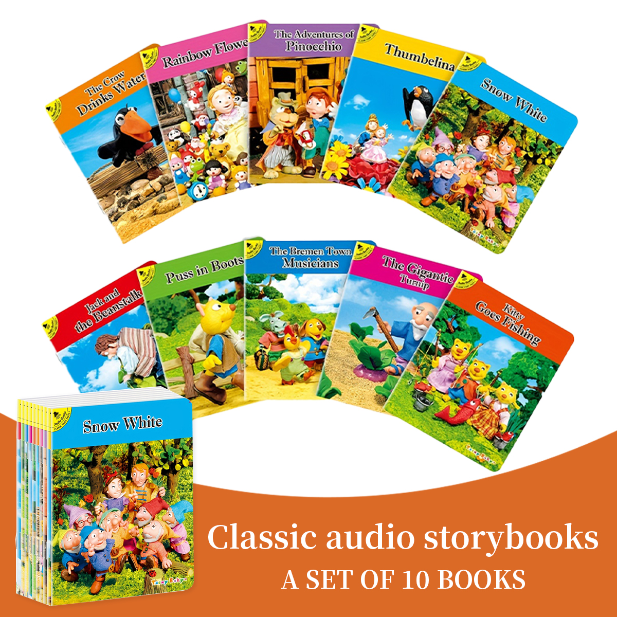 A Set Of 10 Classic Fairy Tale - Kids Education Help recensie en prijs