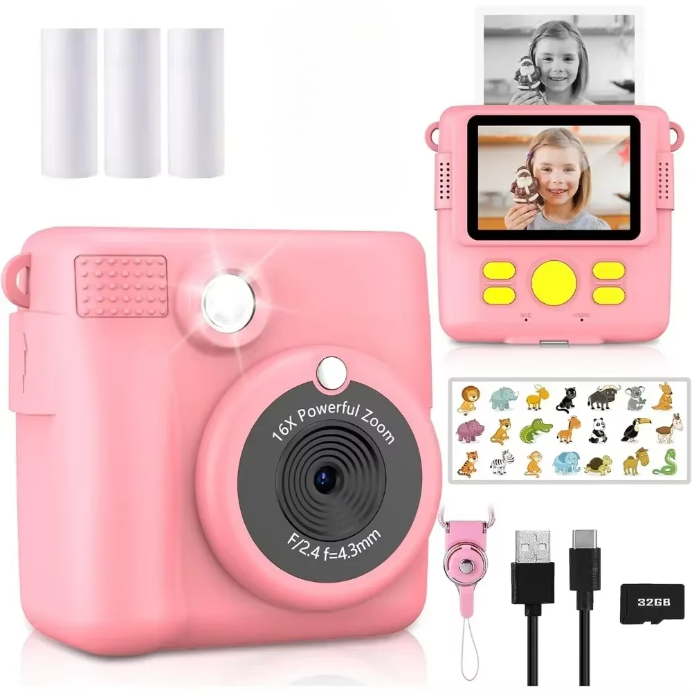 Instant Print Camera for Kids, - Kids Education Free App recensie en prijs