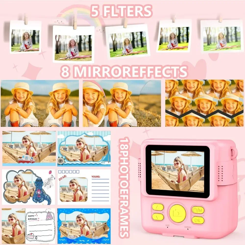 Instant Print Camera for Kids, - Kids Education Free App recensie en prijs
