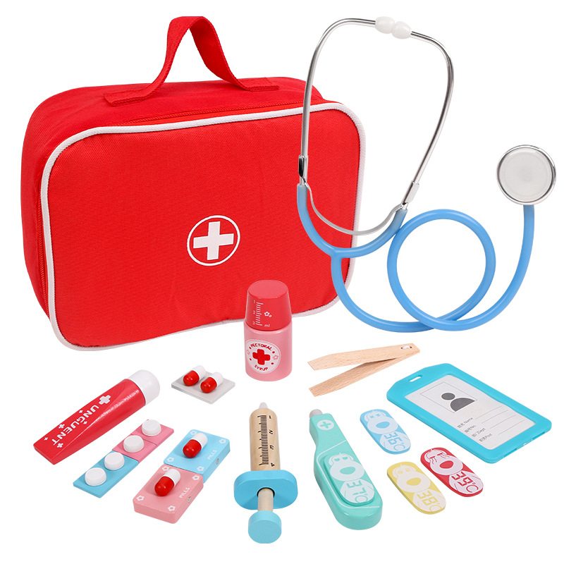 Wooden Pretend Play Doctor Edu - Kids Doctor Education recensie en prijs