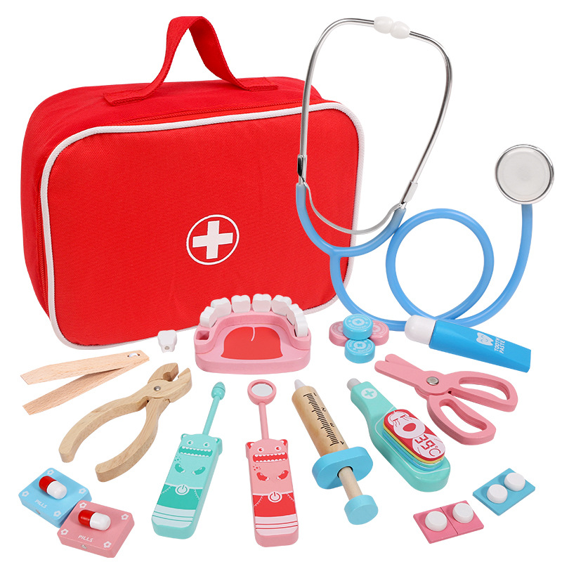 Wooden Pretend Play Doctor Edu - Kids Doctor Education recensie en prijs