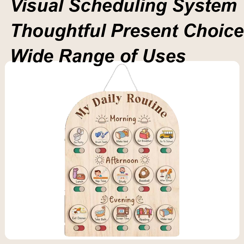 Kids Daily Routine Chart Morni - Kids Education Planner recensie en prijs