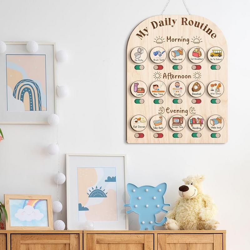 Kids Daily Routine Chart Morni - Kids Education Planner recensie en prijs