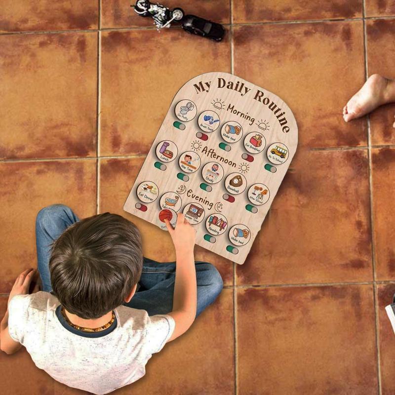 Kids Daily Routine Chart Morni - Kids Education Planner recensie en prijs