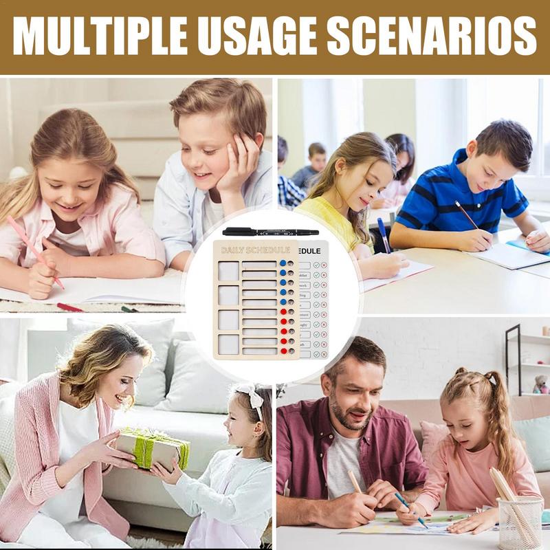 Routine Planner Board Reusable - Kids Education Planner recensie en prijs