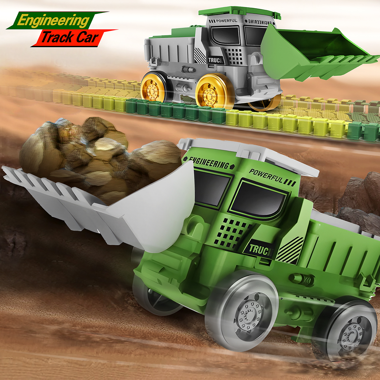 Dinosaur toy race track featur - Kids Educational Gadget recensie en prijs