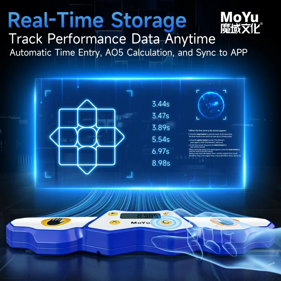 New MoYu Ai Timer Magic Cube P - Kids Education Related recensie en prijs