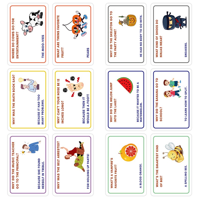 100 Lunchbox Jokes Cards Funny - Kids Education Questions recensie en prijs