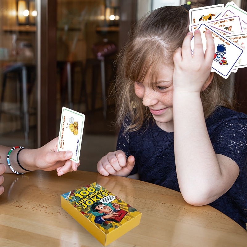 100 Lunchbox Jokes Cards Funny - Kids Education Questions recensie en prijs