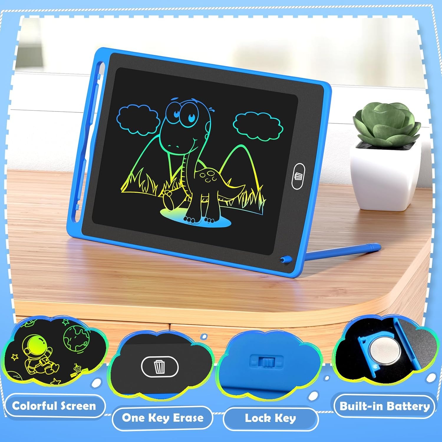 Pack LCD Writing Tablet for Ki - Kids Education Things recensie en prijs