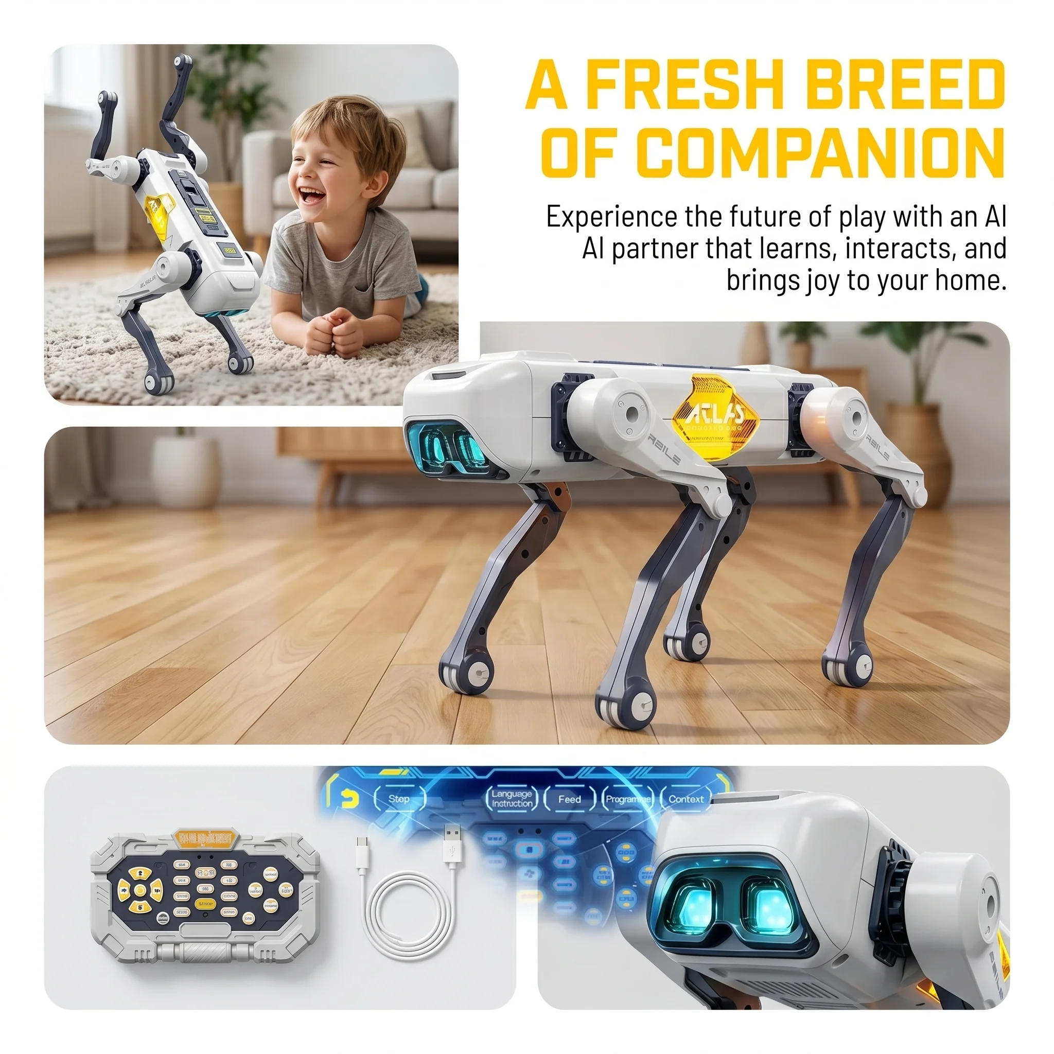 AI Smart Robot Dog, Voice & AP - Kids Education Things recensie en prijs