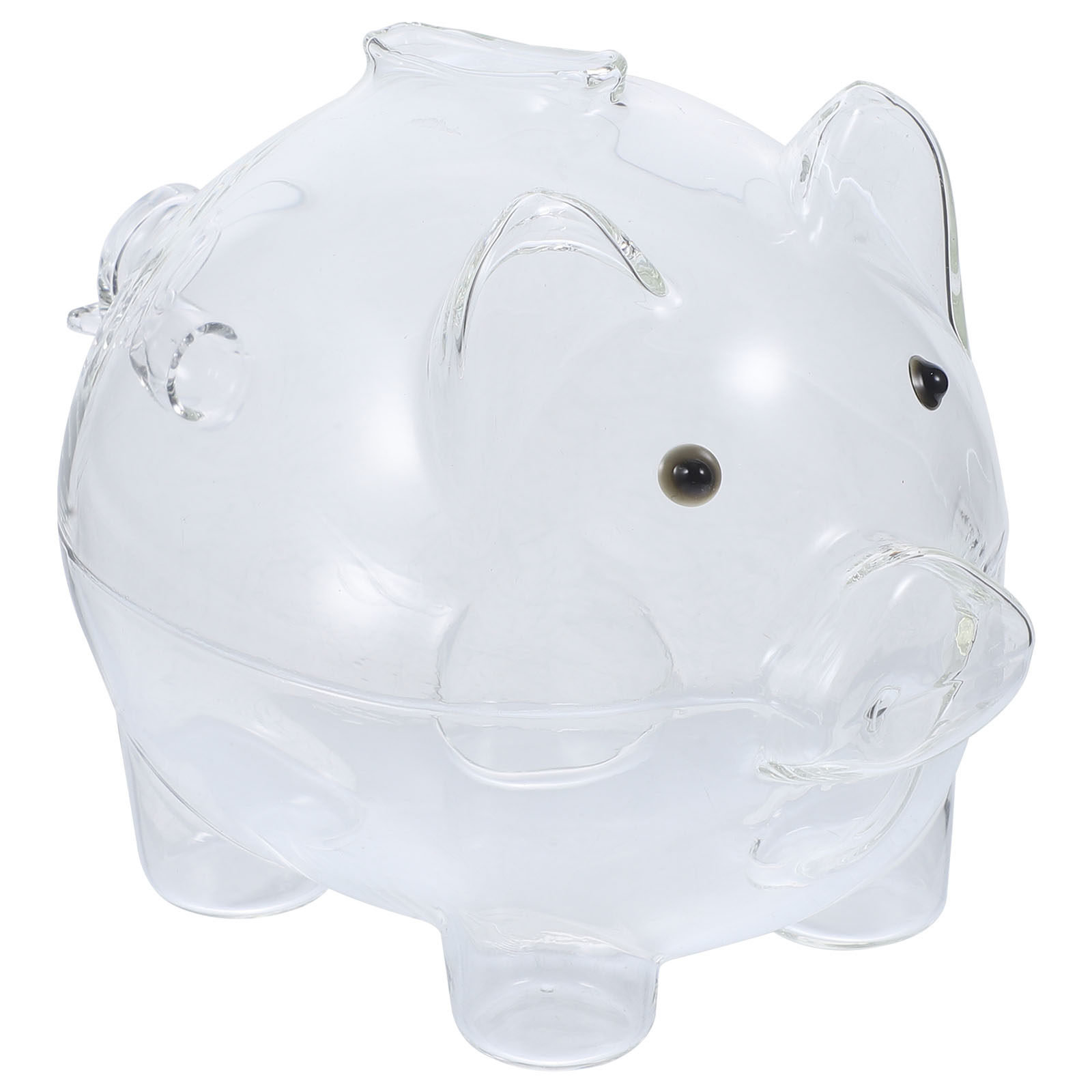 Clear Glass Piggy Bank Pig Sha - Kids Education Savings recensie en prijs
