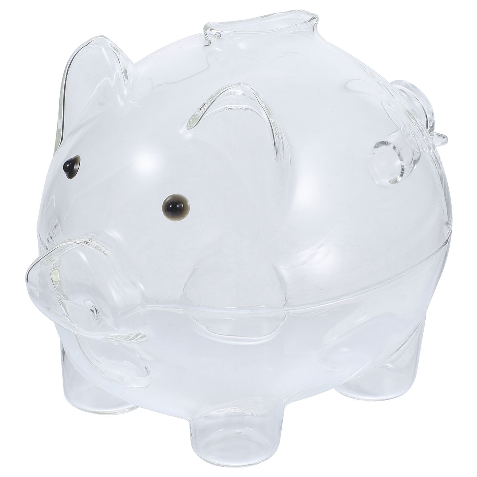Clear Glass Piggy Bank Pig Sha - Kids Education Savings recensie en prijs