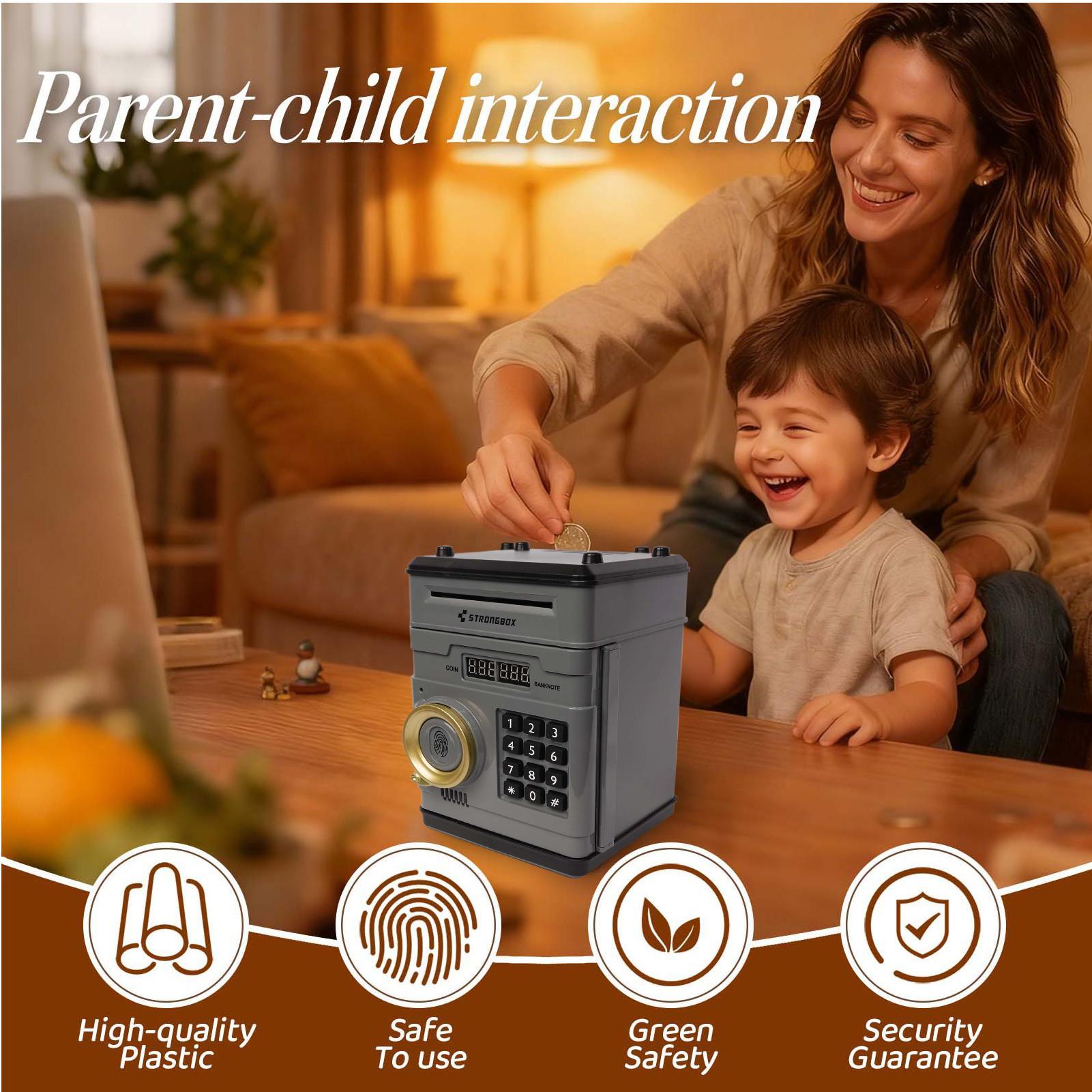 Electronic Money Bank Safe Box - Kids Education Savings recensie en prijs