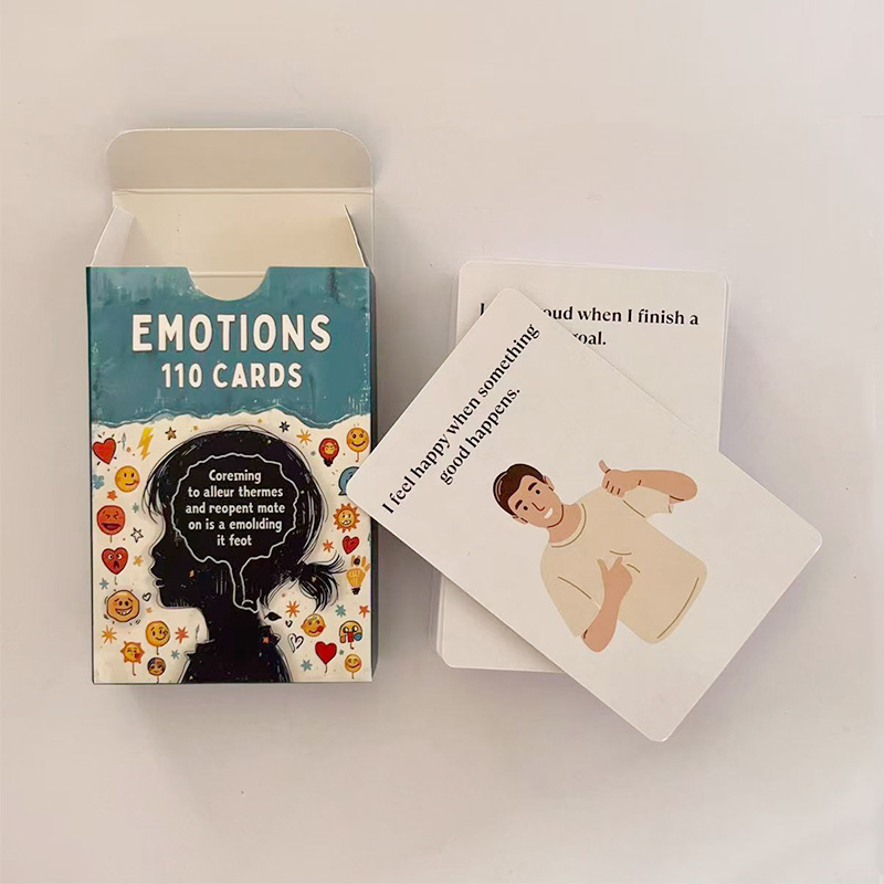 1pcs Emotion Learning Flashcar - Kids Education Help recensie en prijs