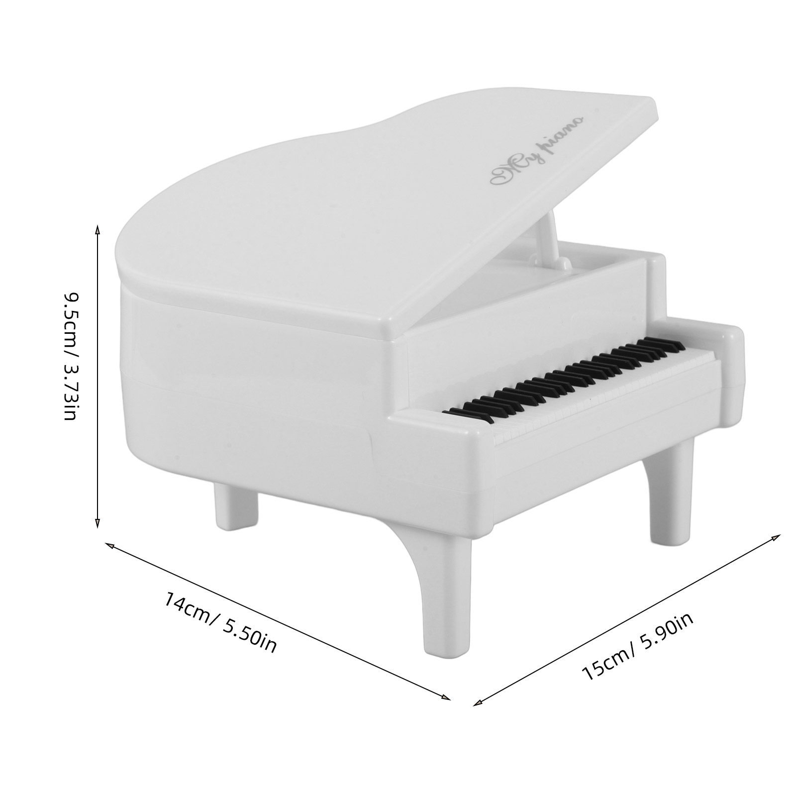 Piano Shaped Kids Money Box Cr - Kids Education Savings recensie en prijs