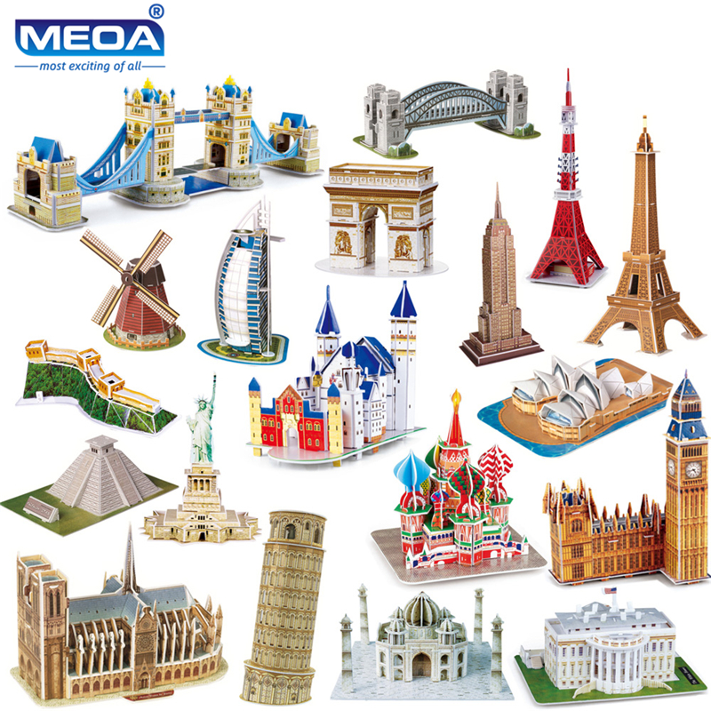 40 Style World Famous Architec - Puzzle Map World recensie en prijs