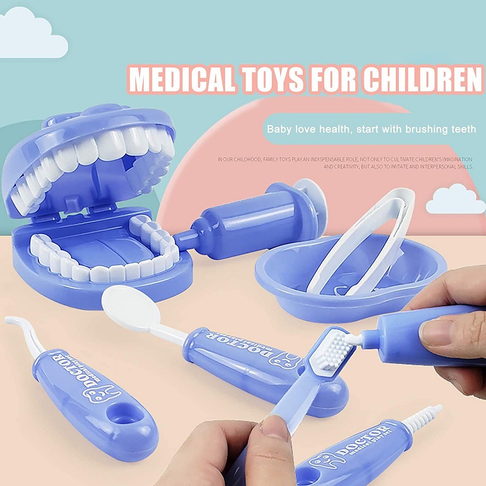 9Pcs Dental Kit Toy Dentistry  - Kids Doctor Education recensie en prijs
