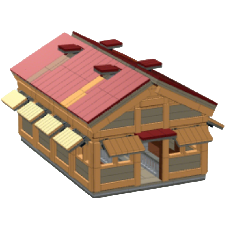 1115pcs MOC Pig Pen Town Plan  - Kids Education Plan recensie en prijs