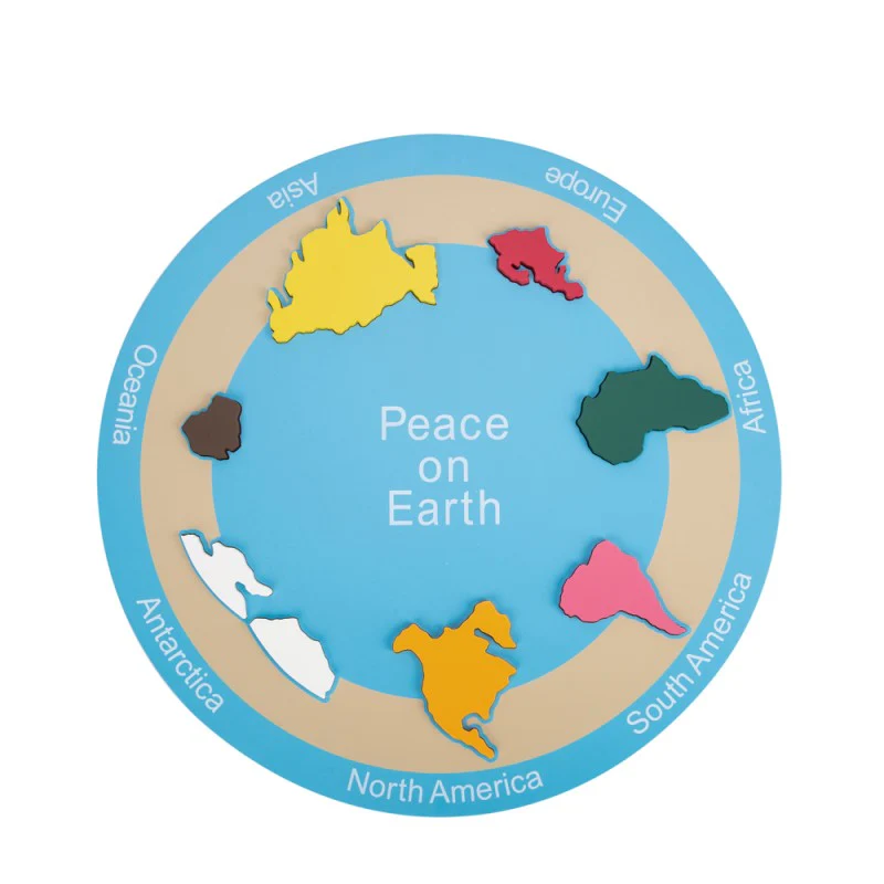 ADENA Montessori 7 Continent P - Puzzle Map World recensie en prijs