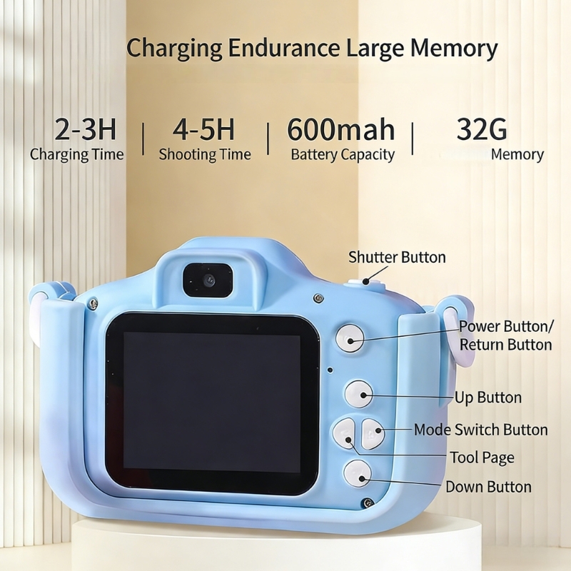 Rechargeable Kids Camera Toy W - Kids Early Education Photos recensie en prijs
