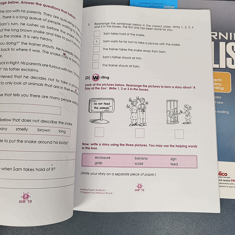 1 book Sap Education 1- 6 Grad - Kids Education In Singapore recensie en prijs